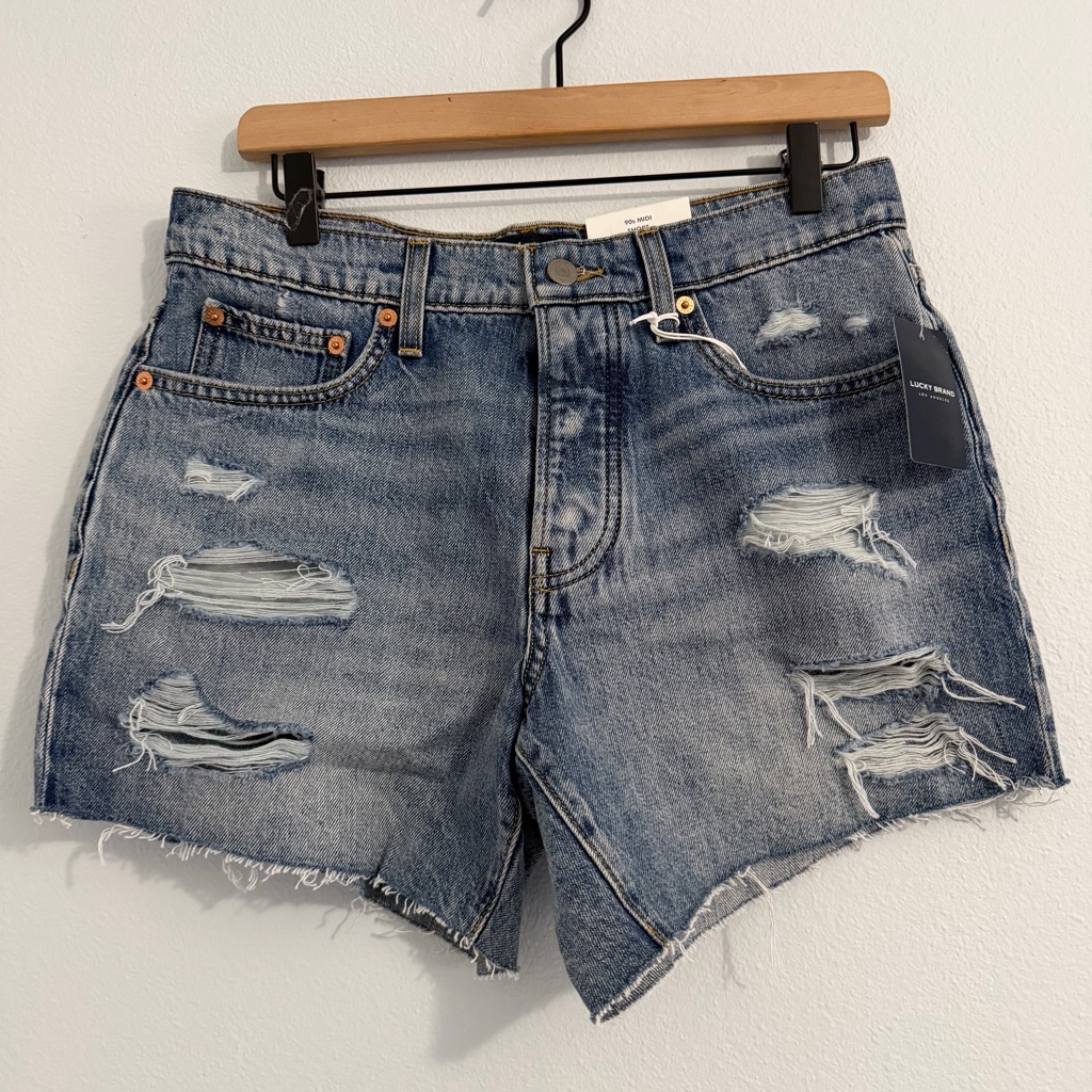 Nwt  Lucky Brand  90s Midi Short